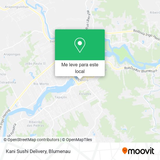 Kani Sushi Delivery mapa