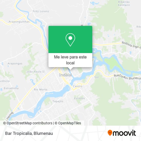 Bar Tropicalia mapa