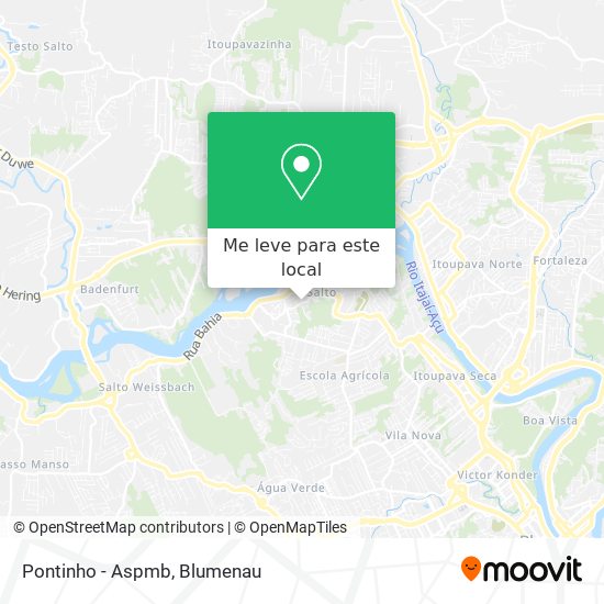 Pontinho - Aspmb mapa