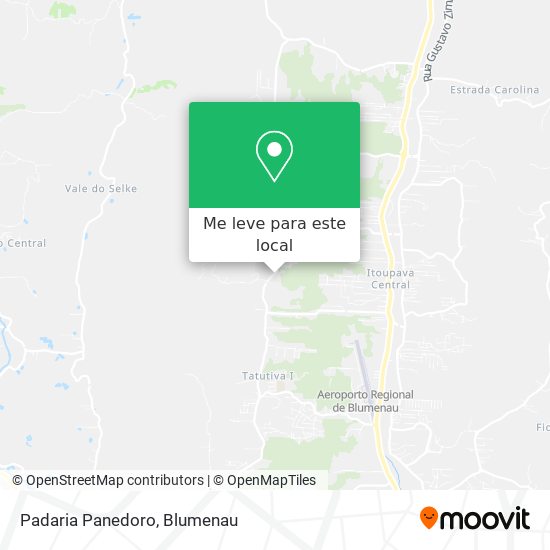 Padaria Panedoro mapa