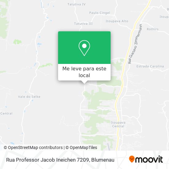 Rua Professor Jacob Ineichen 7209 mapa