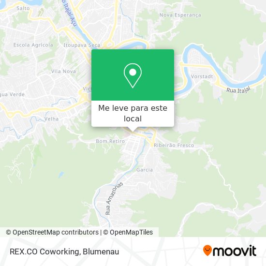 REX.CO Coworking mapa