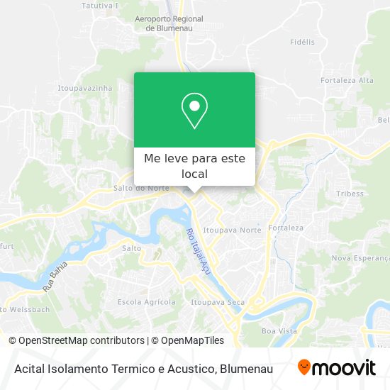 Acital Isolamento Termico e Acustico mapa