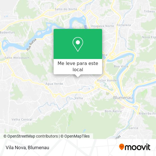 Vila Nova mapa