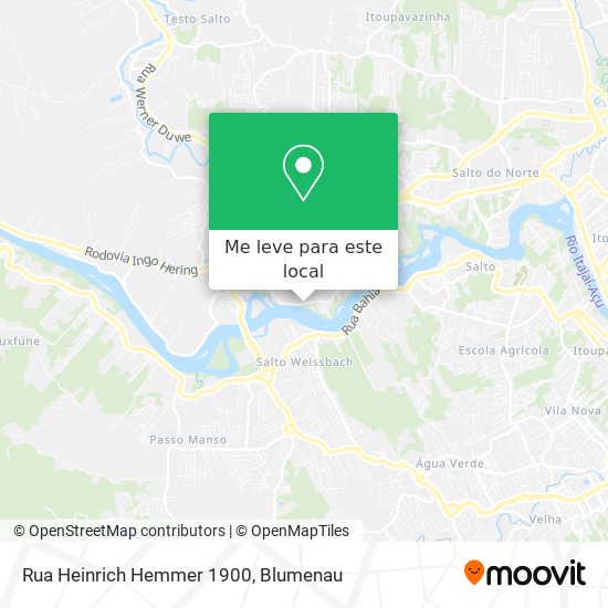 Rua Heinrich Hemmer 1900 mapa
