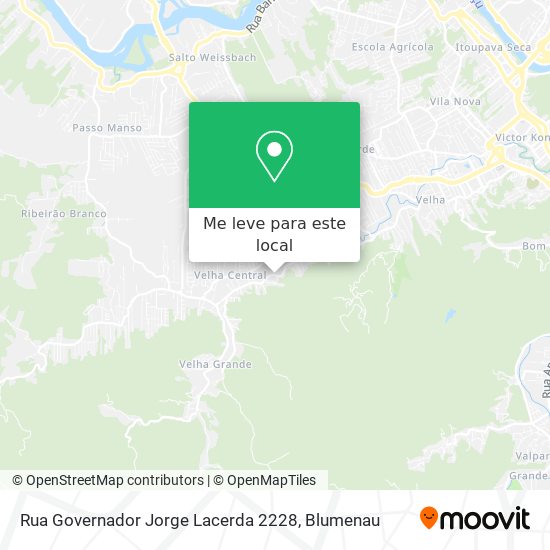 Rua Governador Jorge Lacerda 2228 mapa