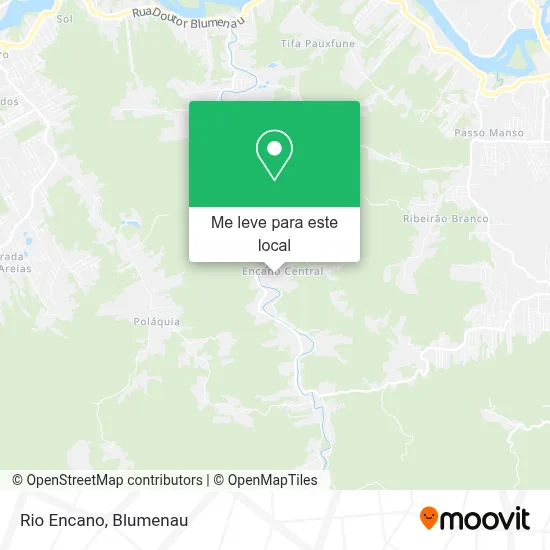 Rio Encano mapa