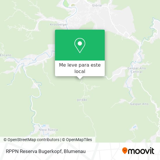 RPPN Reserva Bugerkopf mapa