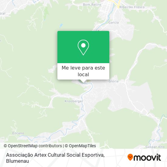 Associação Artex Cultural Social Esportiva mapa