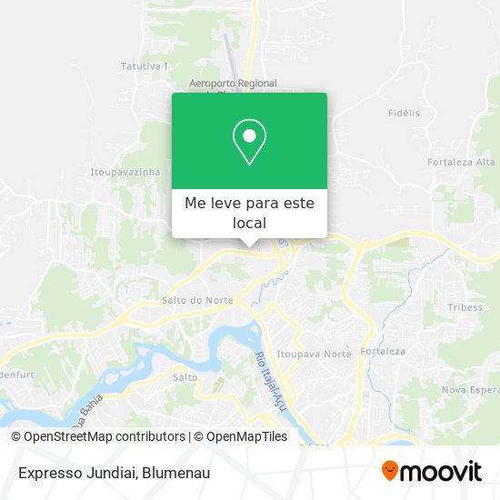 Expresso Jundiai mapa