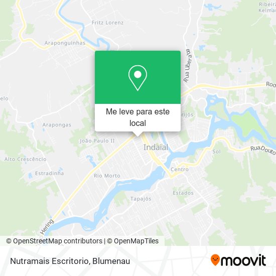 Nutramais Escritorio mapa