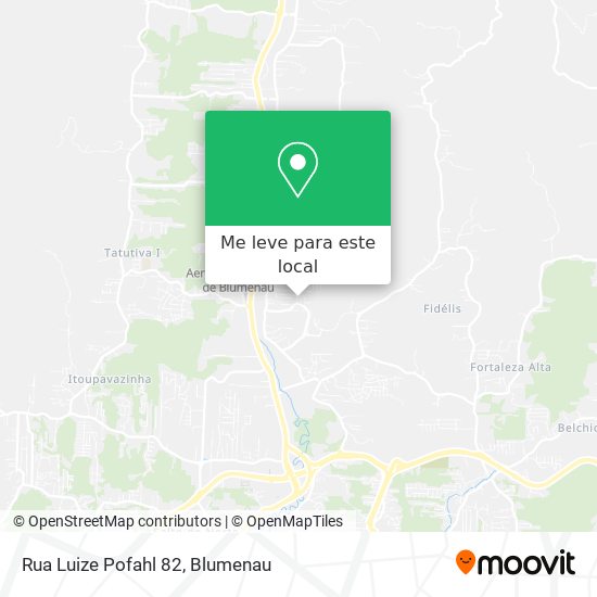 Rua Luize Pofahl 82 mapa