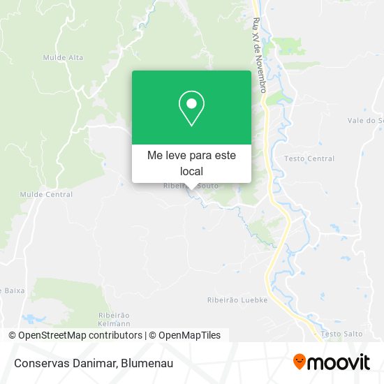 Conservas Danimar mapa