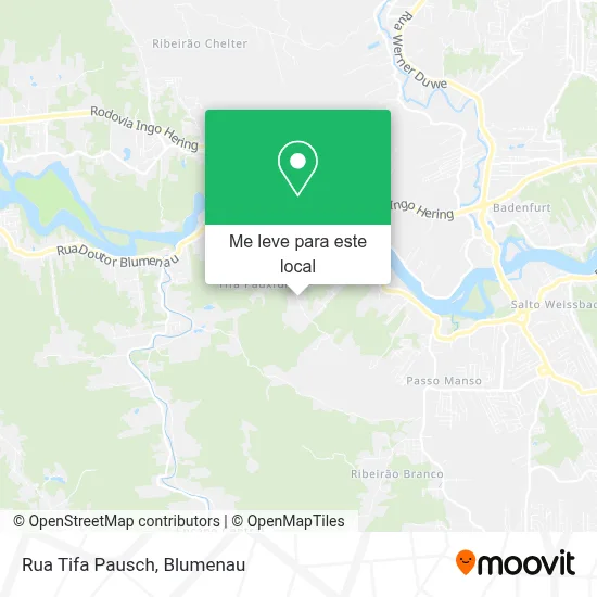 Rua Tifa Pausch mapa