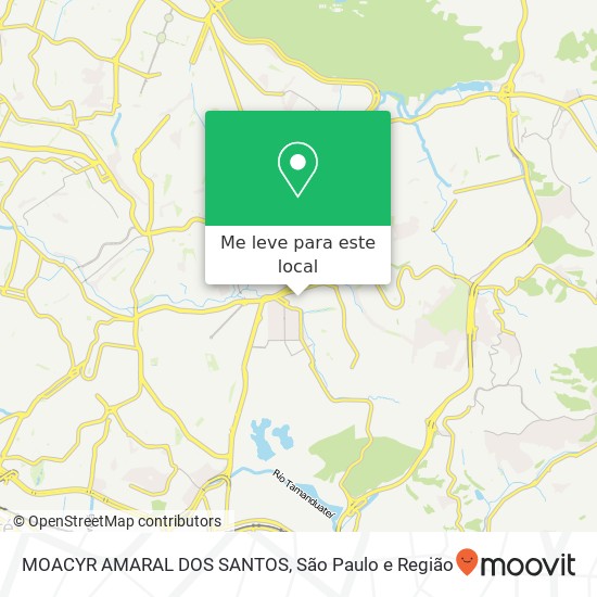 MOACYR AMARAL DOS SANTOS mapa