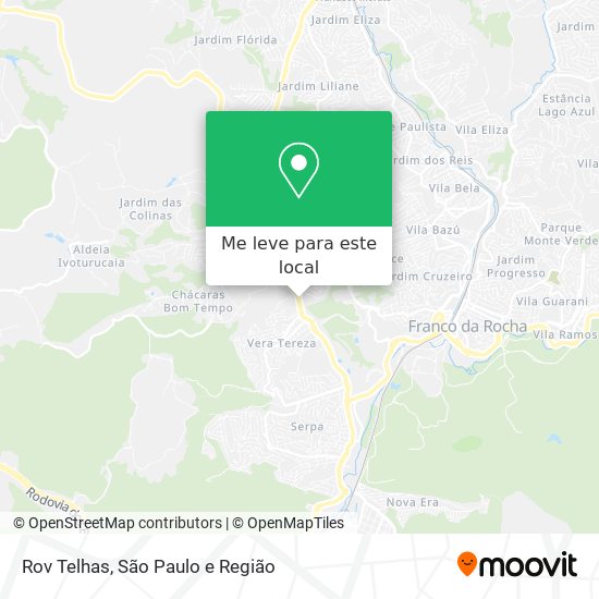 Rov Telhas mapa