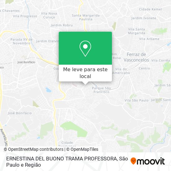 ERNESTINA DEL BUONO TRAMA PROFESSORA mapa