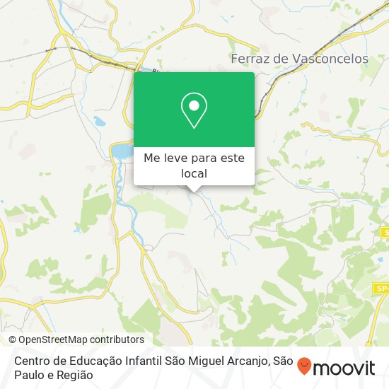 Centro de Educação Infantil São Miguel Arcanjo mapa