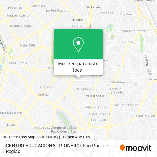 CENTRO EDUCACIONAL PIONEIRO mapa