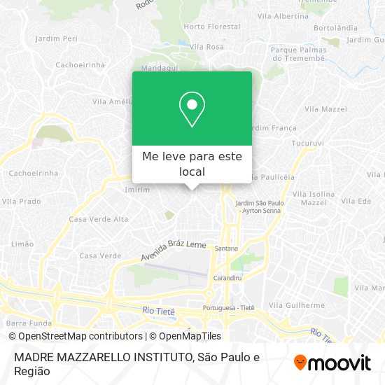 MADRE MAZZARELLO INSTITUTO mapa