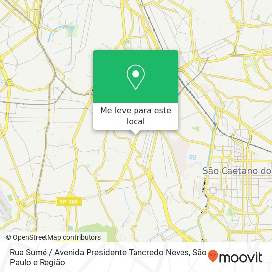 Rua Sumé / Avenida Presidente Tancredo Neves mapa