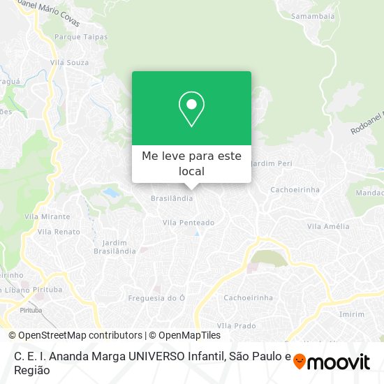 C. E. I. Ananda Marga UNIVERSO Infantil mapa