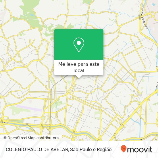 COLÉGIO PAULO DE AVELAR mapa