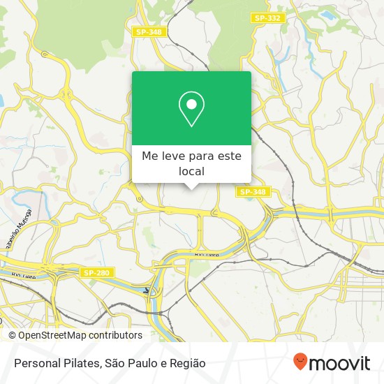 Personal Pilates mapa