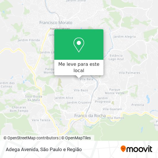 Adega Avenida mapa