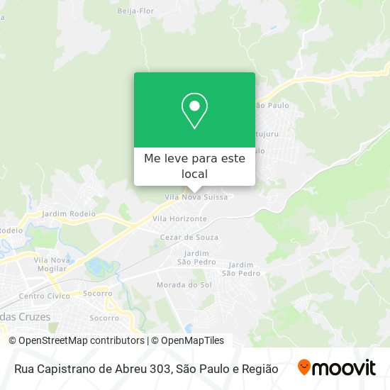 Rua Capistrano de Abreu 303 mapa
