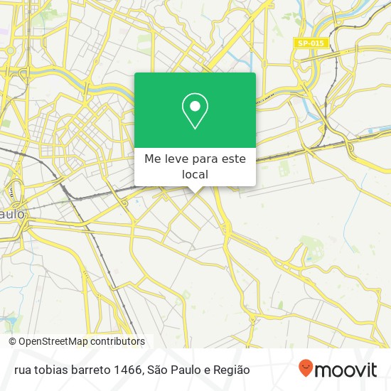 rua tobias barreto 1466 mapa