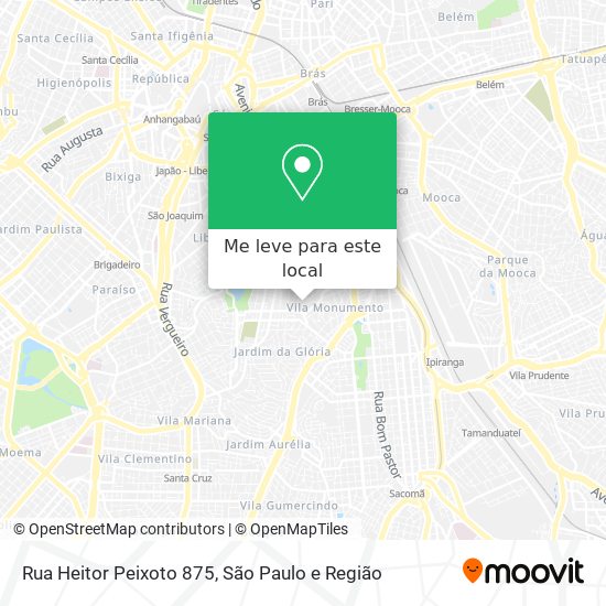 Rua Heitor Peixoto  875 mapa