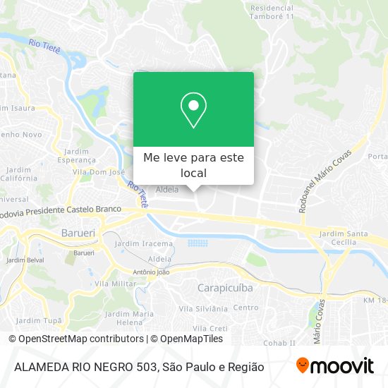 ALAMEDA RIO NEGRO 503 mapa