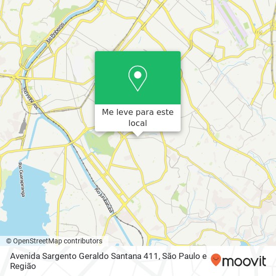 Avenida Sargento Geraldo Santana  411 mapa