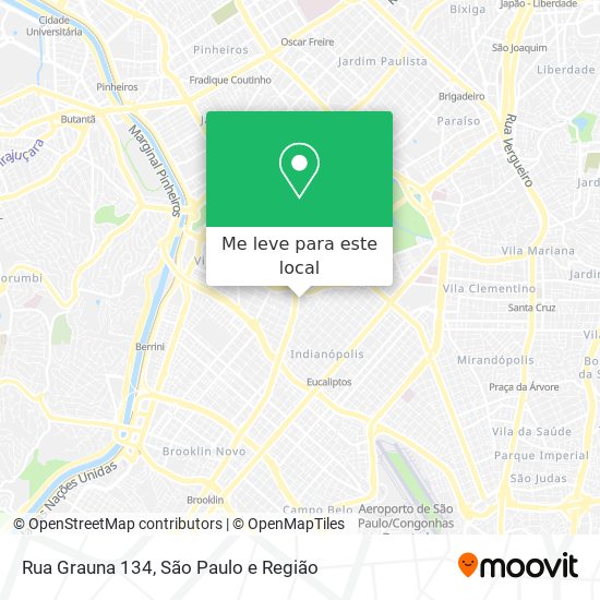 Rua Grauna 134 mapa