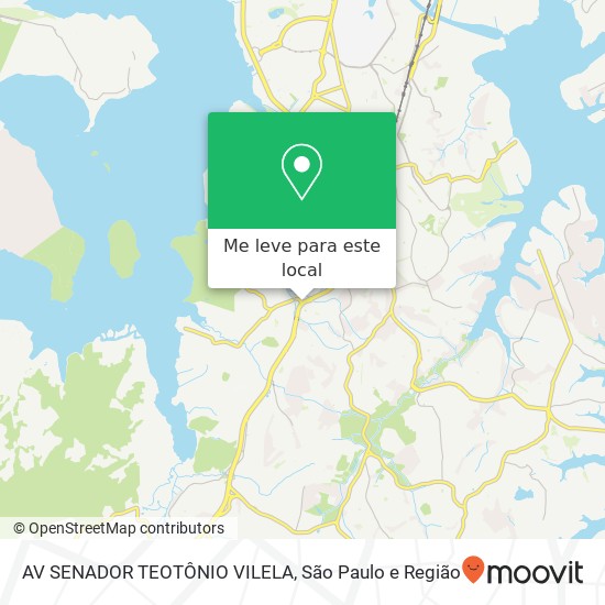 AV SENADOR TEOTÔNIO VILELA mapa