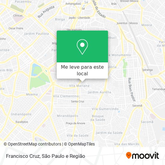 Francisco Cruz mapa