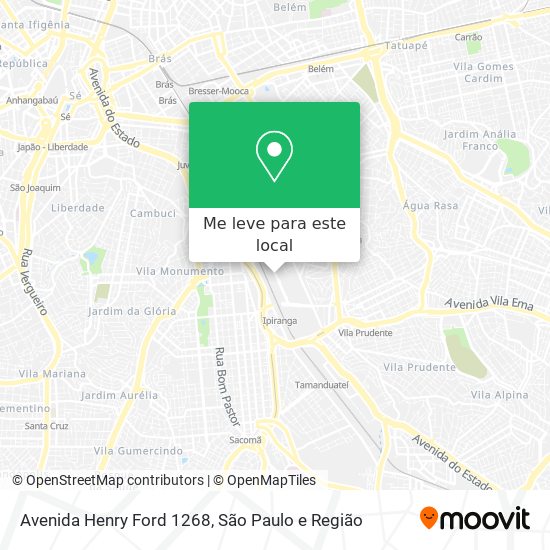 Avenida Henry Ford 1268 mapa