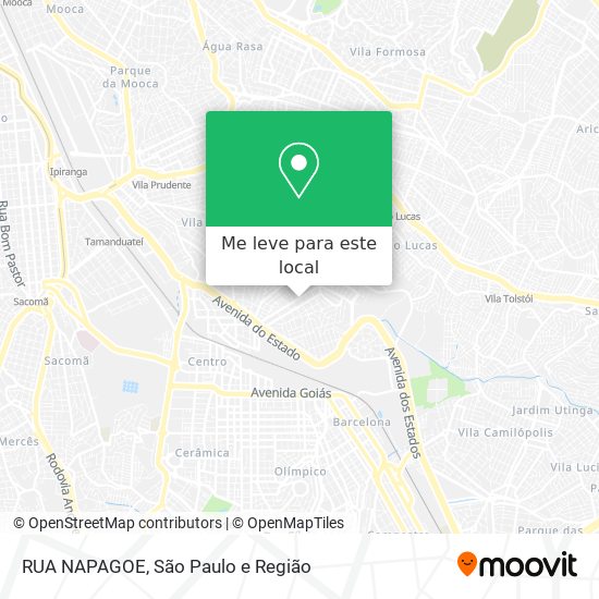 RUA NAPAGOE mapa