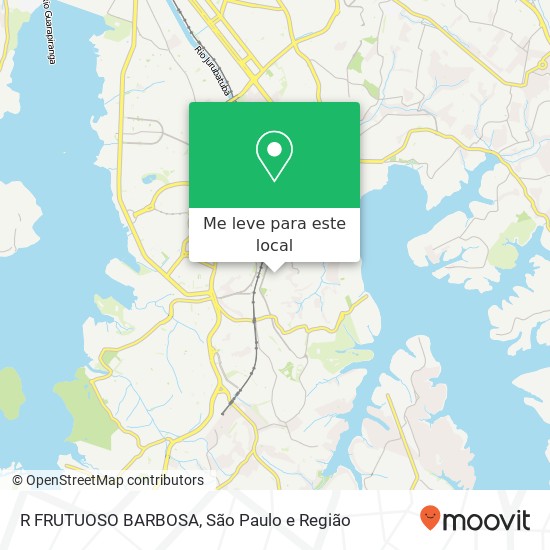 R FRUTUOSO BARBOSA mapa