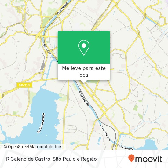 R  Galeno de Castro mapa