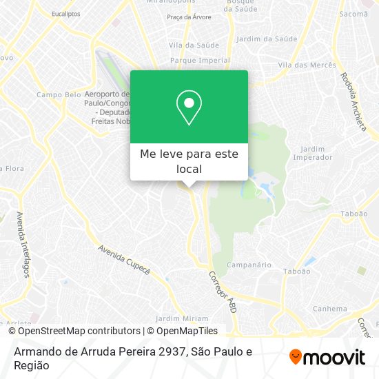 Armando de Arruda Pereira 2937 mapa