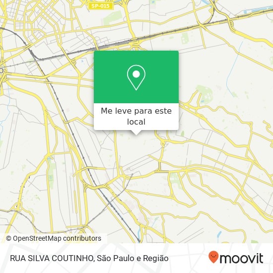 RUA SILVA COUTINHO mapa