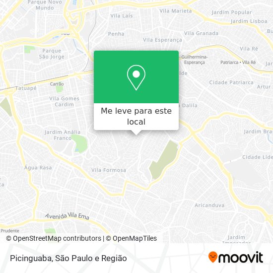 Picinguaba mapa