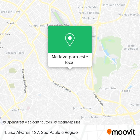 Luisa Alvares 127 mapa