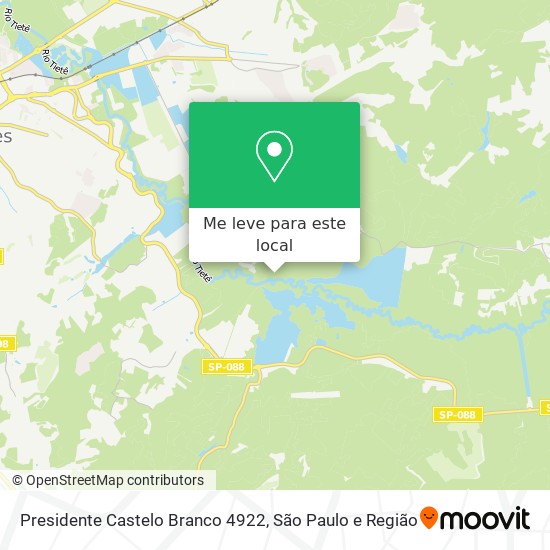 Presidente Castelo Branco 4922 mapa