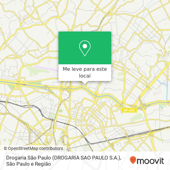 Drogaria São Paulo (DROGARIA SAO PAULO S.A.) mapa