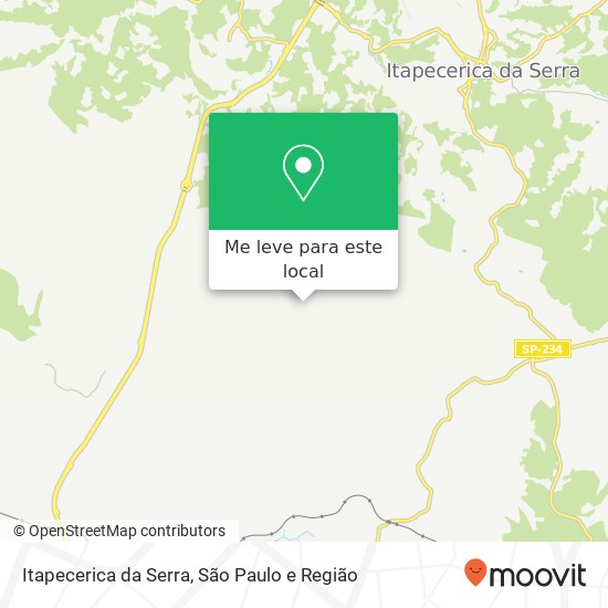 Itapecerica da Serra mapa