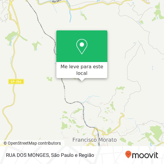 RUA DOS MONGES mapa