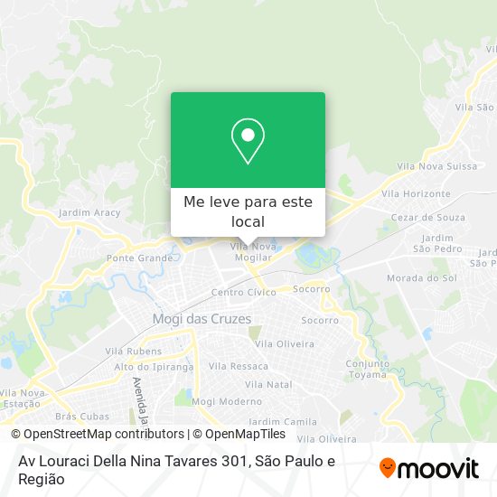 Av  Louraci Della Nina Tavares  301 mapa